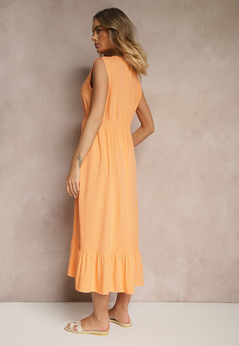 Rochie Ularisela Portocalie 3