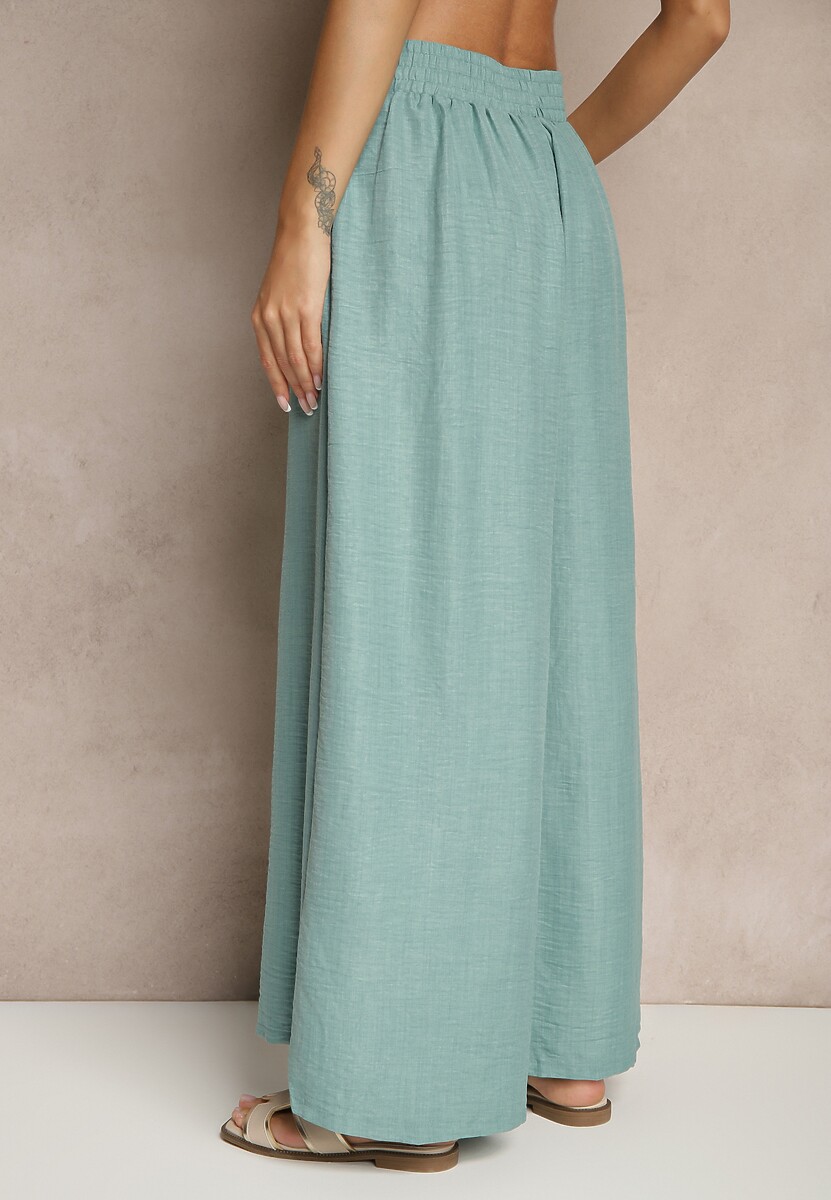 Pantaloni Verde mentă 3