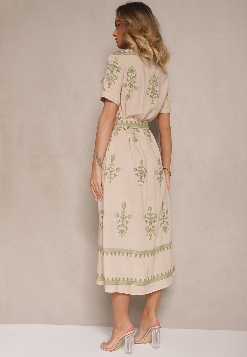 Rochie Divirea Bej 3