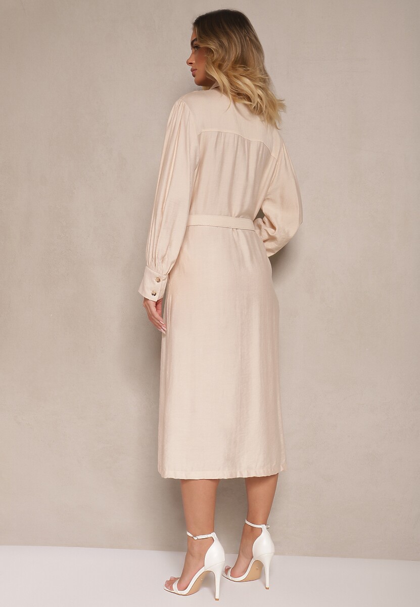 Rochie Lisandrila Bej 3