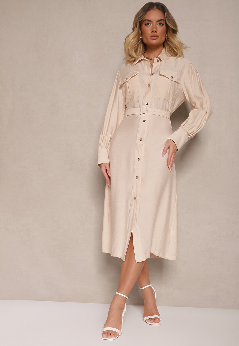 Rochie Lisandrila Bej 1