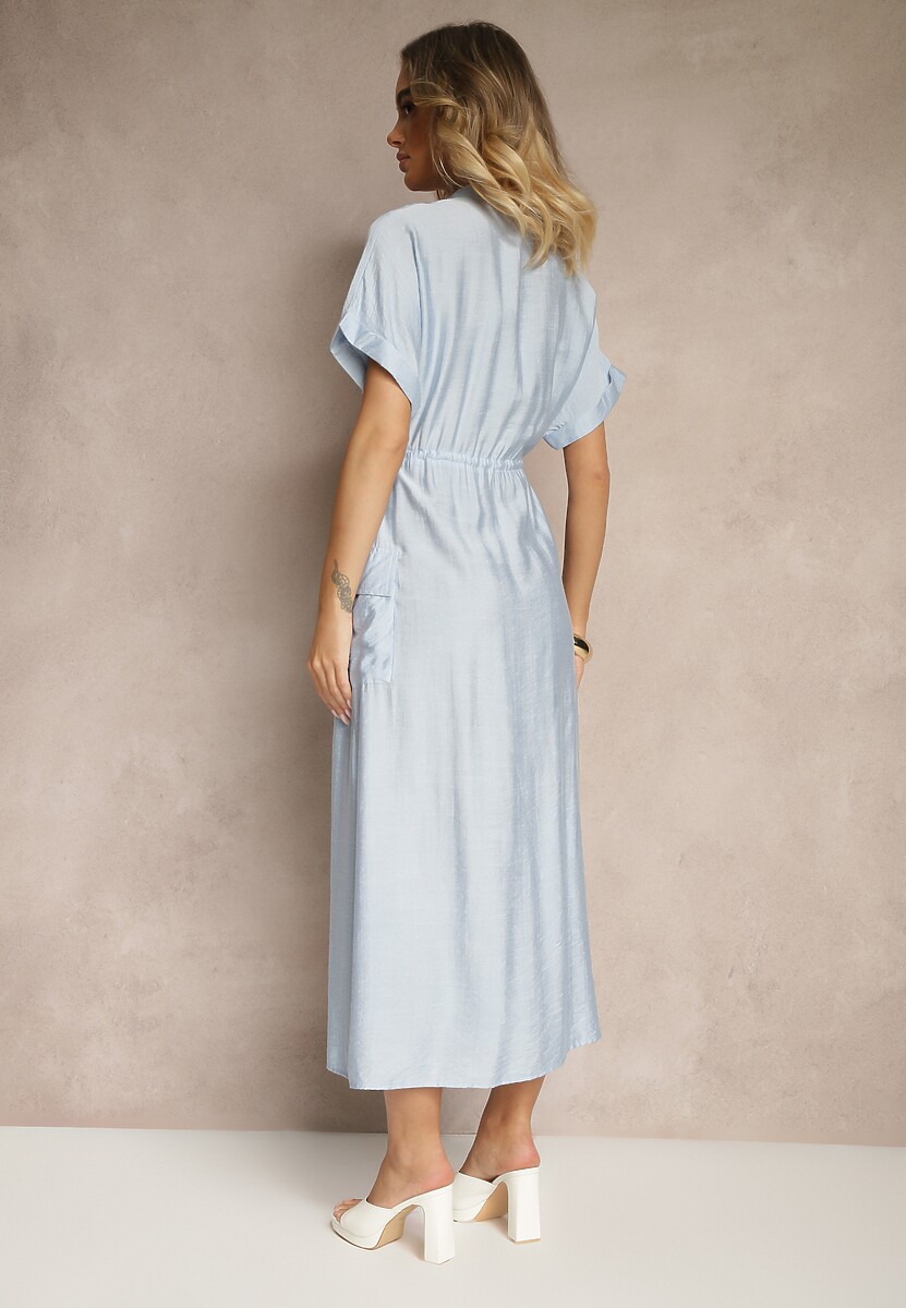Rochie Pollivia Albastră 3