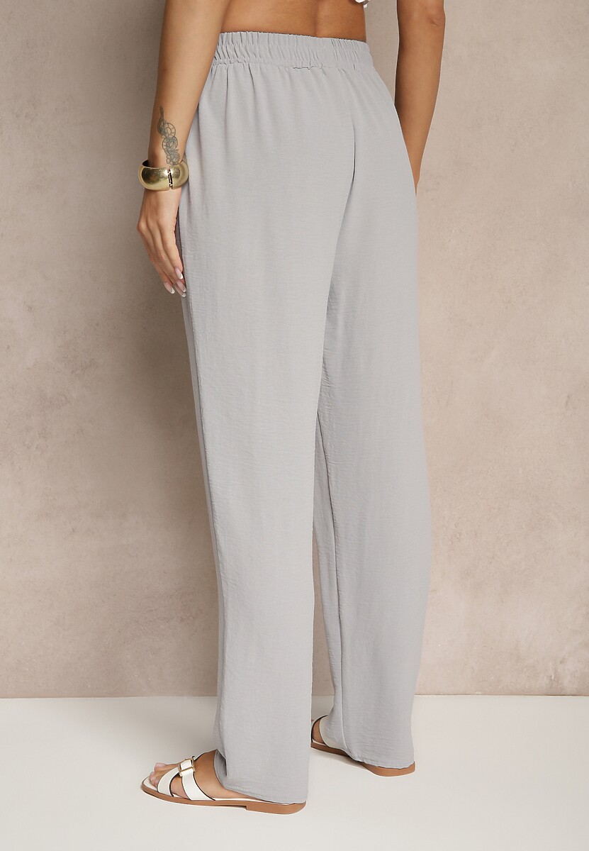 Pantaloni Fanelithia Albastru deschis 3