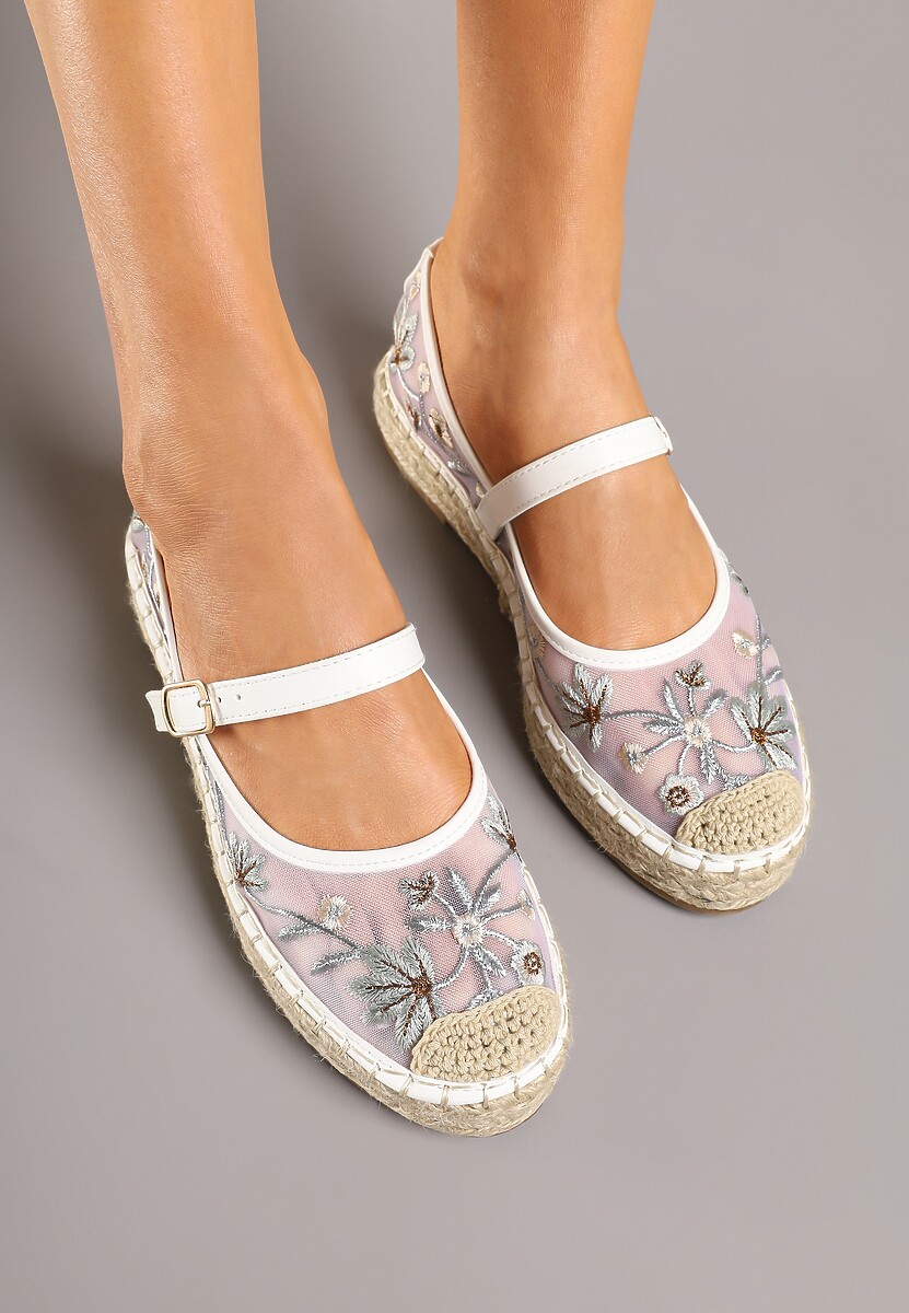Espadrile Evelritia Albe 3