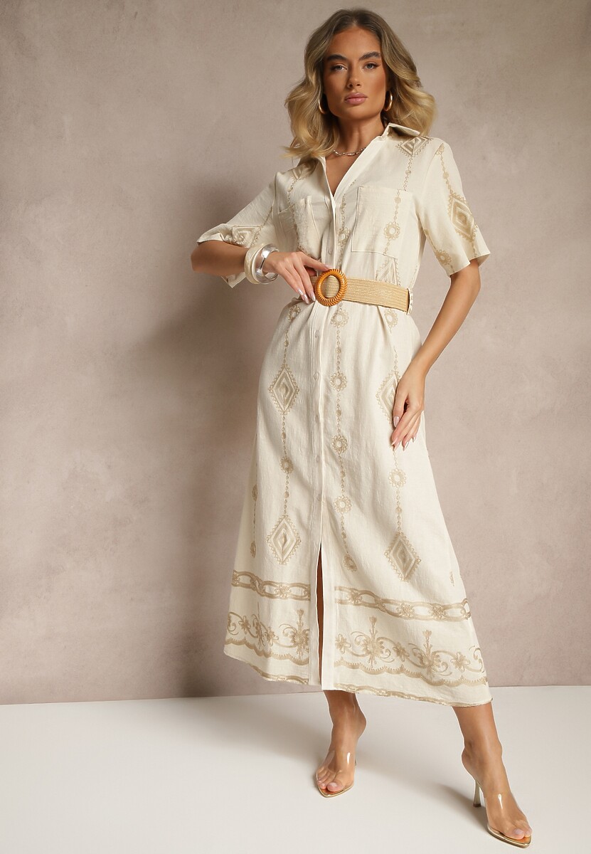 Rochie Sariene Bej 2