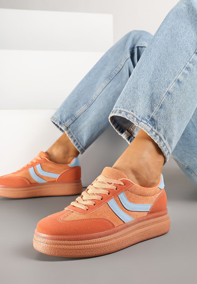 Sneakers Olritia Portocalii 1