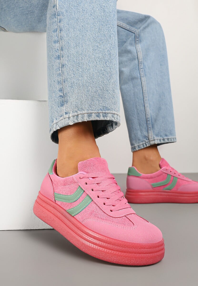 Sneakers Olritia Fucsia 1