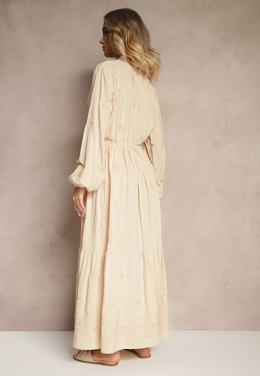 Rochie Zenlio Bej 3