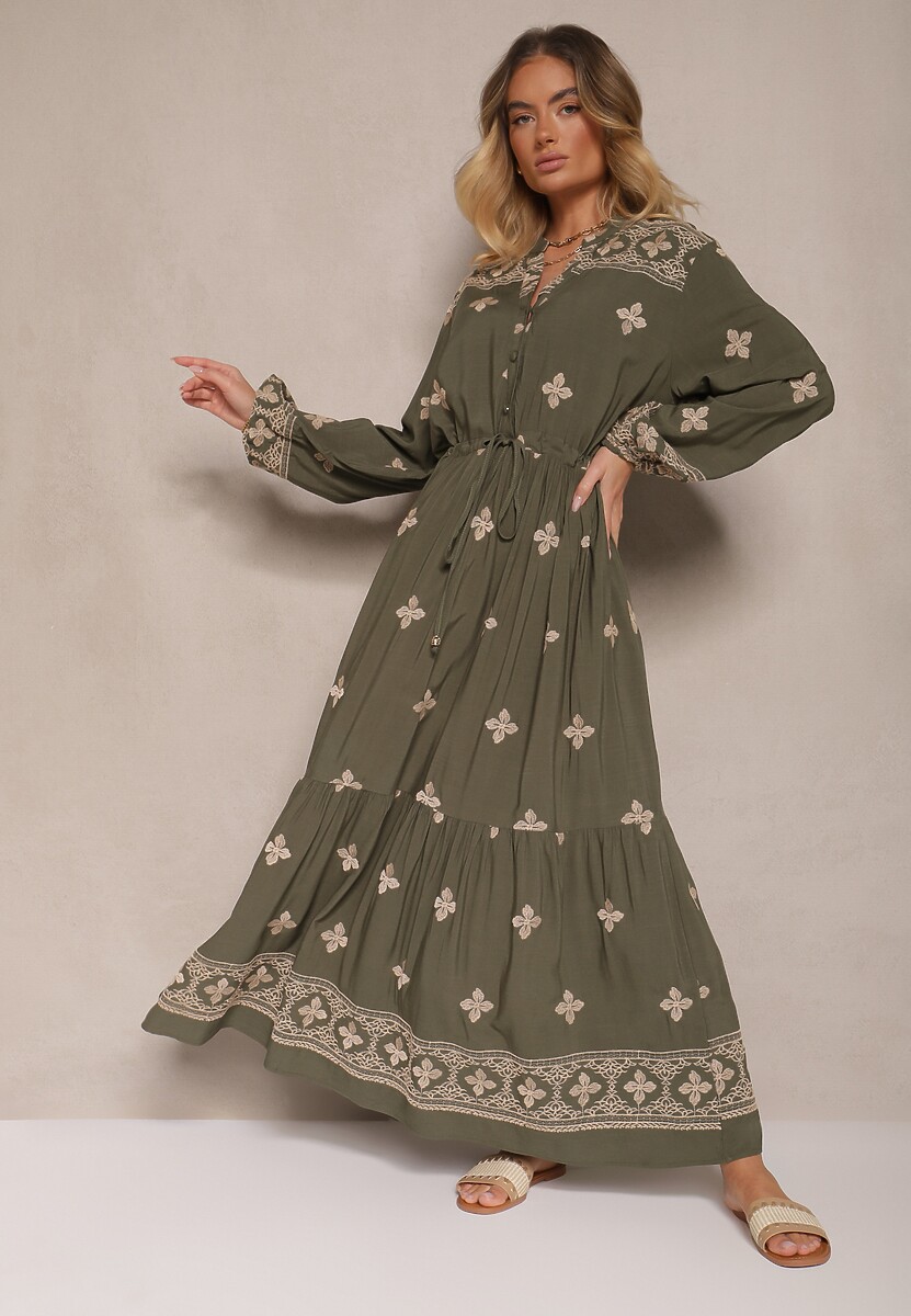 Rochie Zenlio Verde închis 1
