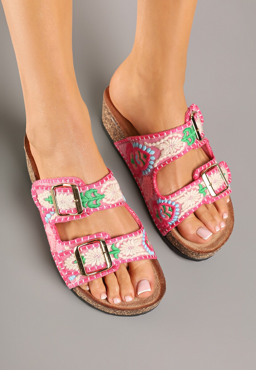 Papuci Faladira Fucsia 3