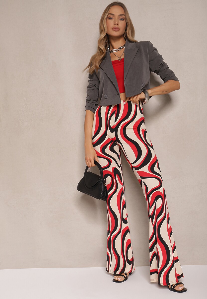 Pantaloni Melionea Roșii 2