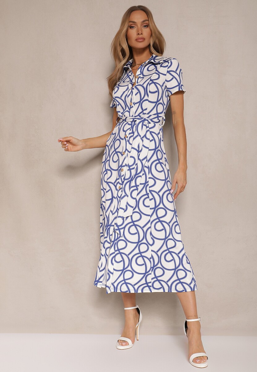 Rochie Saravione Albastră 1
