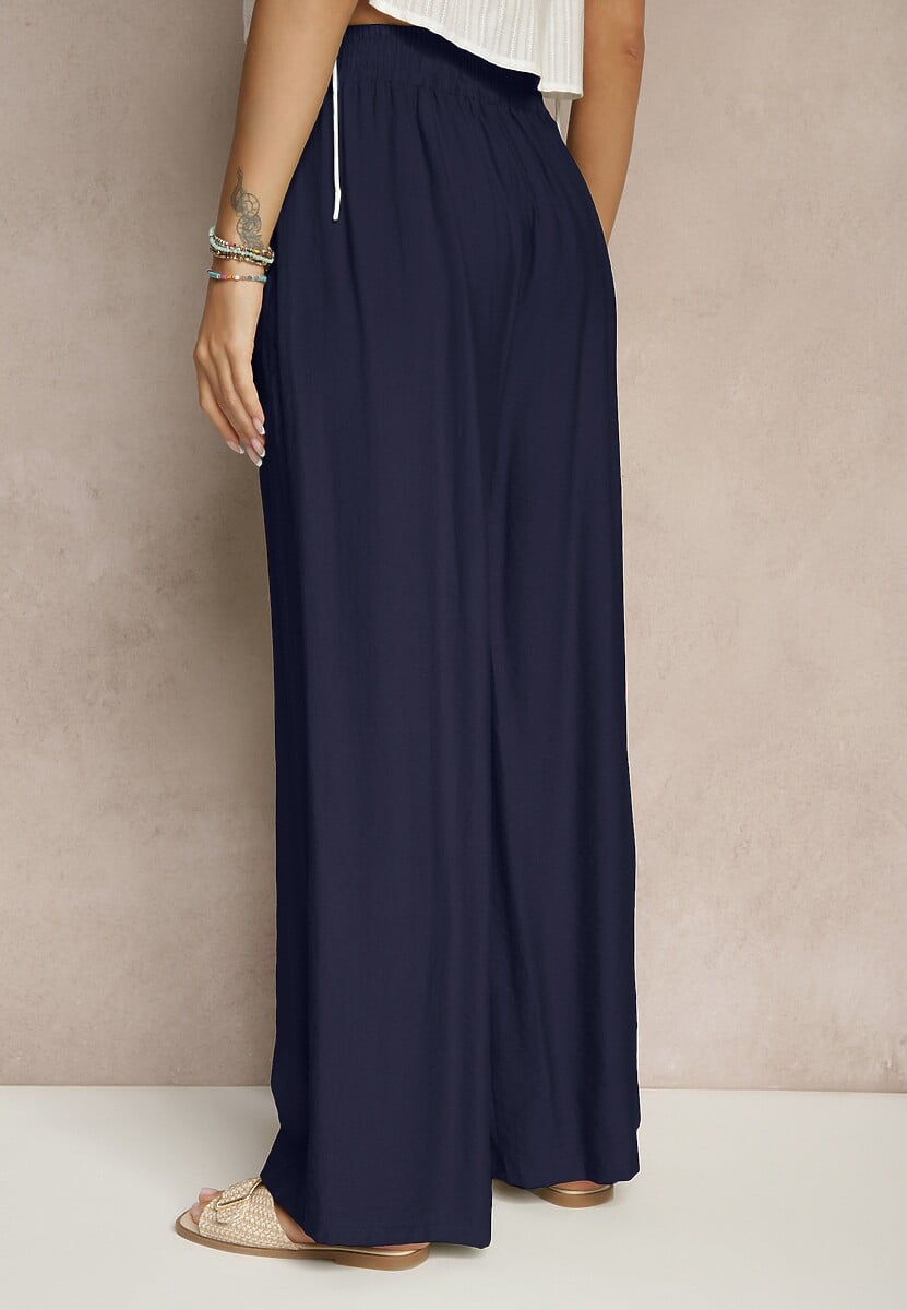 Pantaloni Lannalie Bleumarin 3