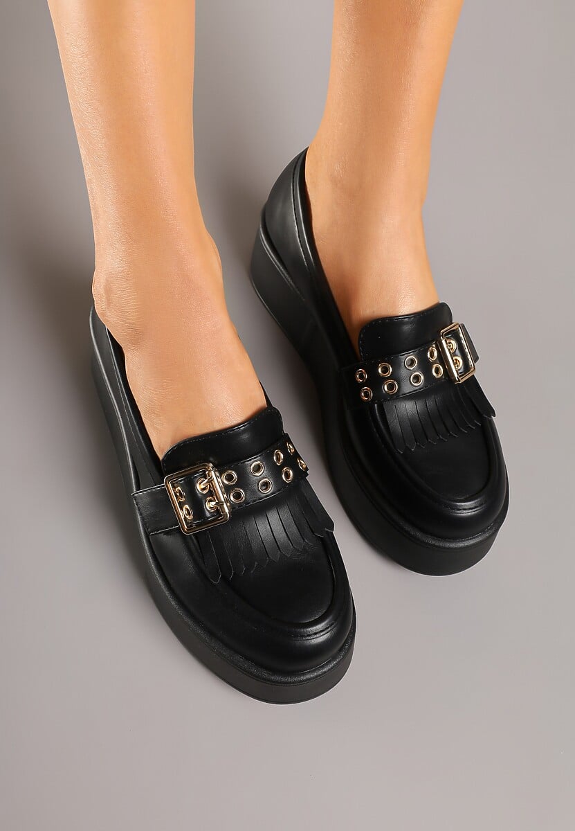 Pantofi casual Florritia Negri 3