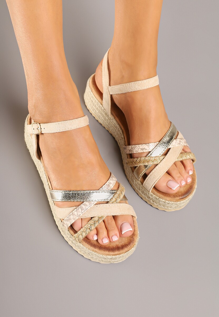 Sandale Emvania Bej 3