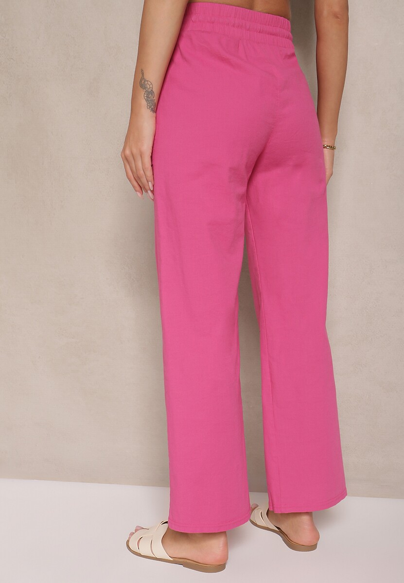 Pantaloni Davilena Fucsia 3
