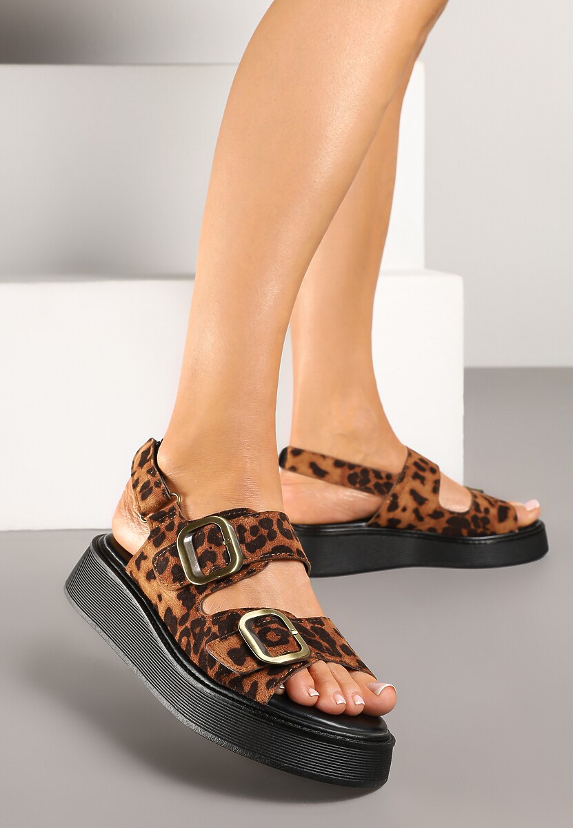 Sandale Lorvanis Imprimeu leopard 1