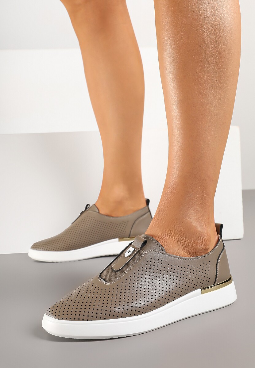 Pantofi casual Falavella Verde închis 2