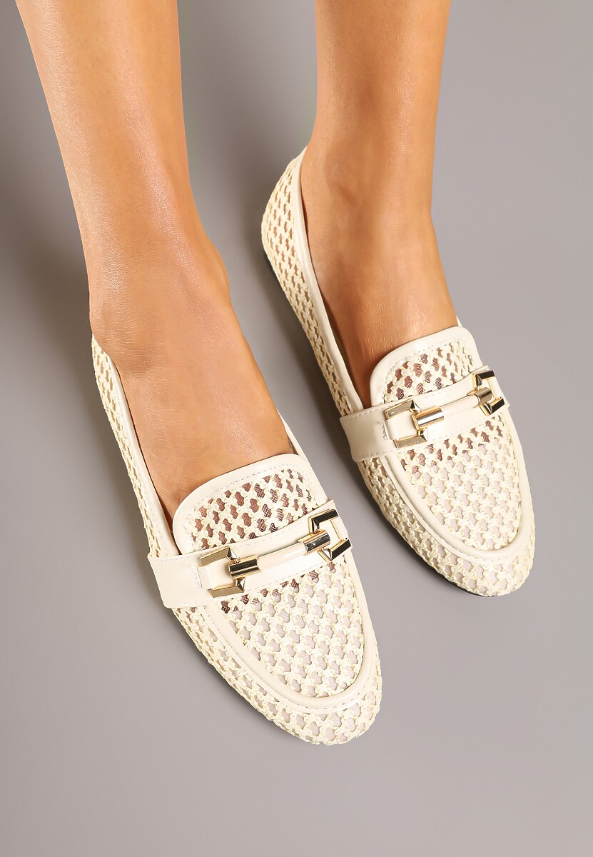 Mocasini Zelure Bej 3