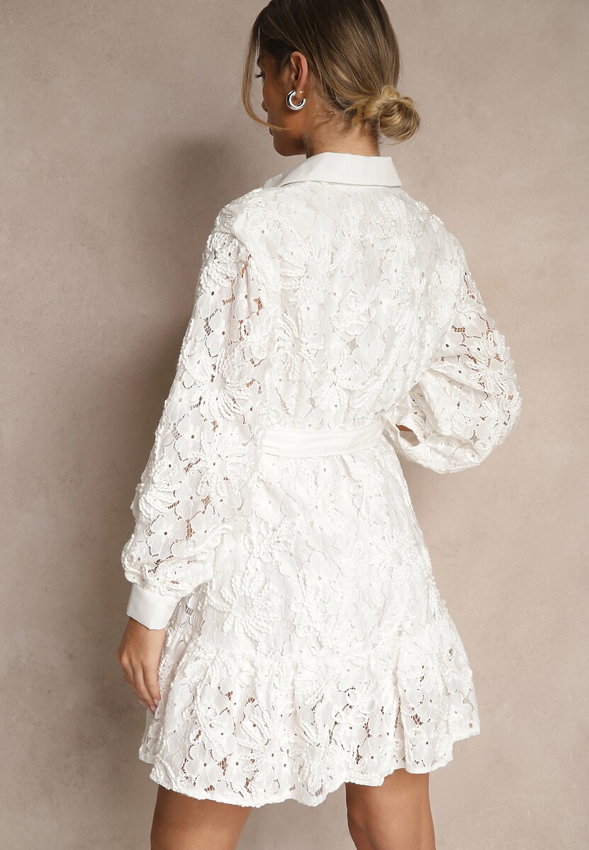 Rochie Roniella Albă 3