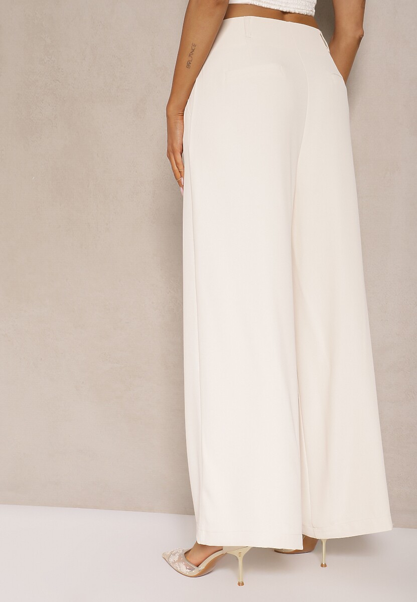 Pantaloni Karmoi Bej deschis 3