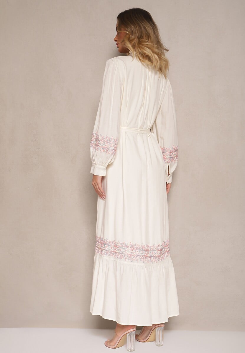 Rochie Kolessaria Bej deschis 3