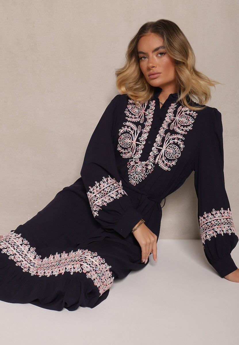 Rochie Kolessaria Bleumarin 2