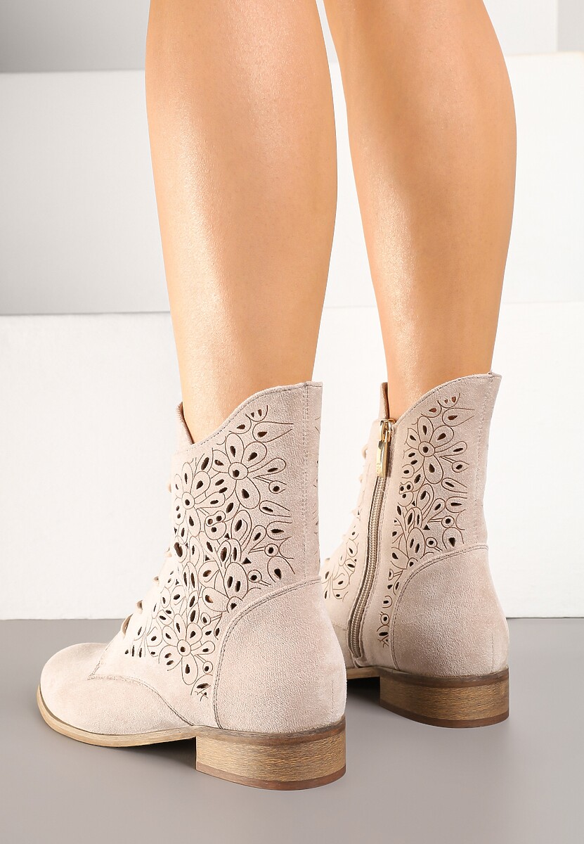 Botine Reilene Bej 3