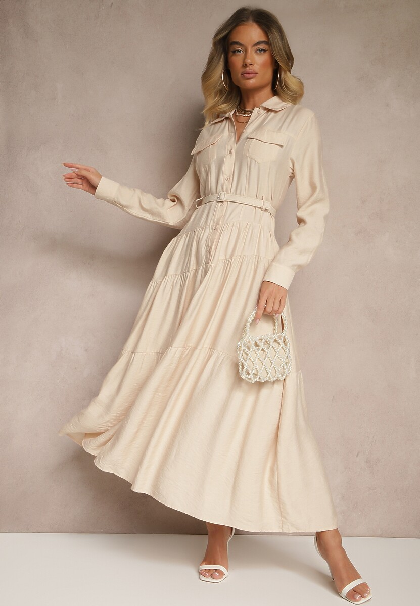 Rochie Ronesa Bej 2