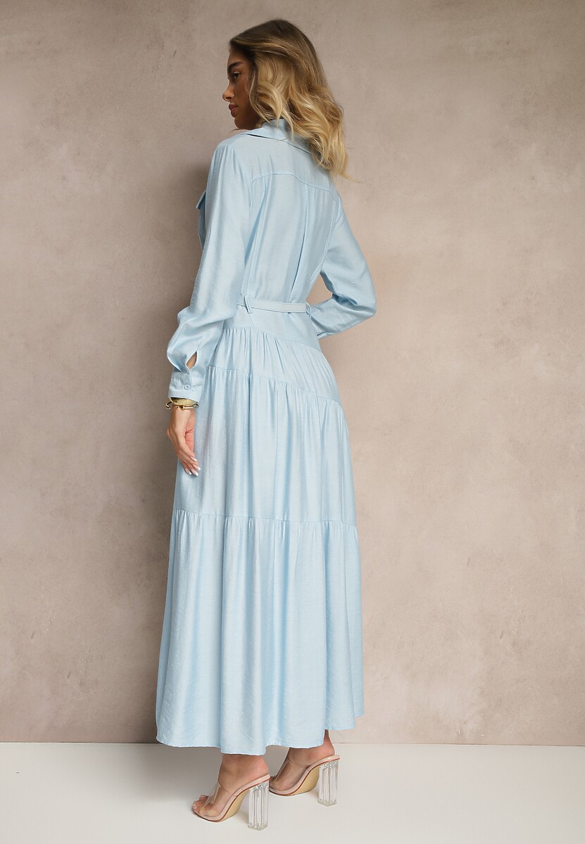 Rochie Ronesa Albastră 3
