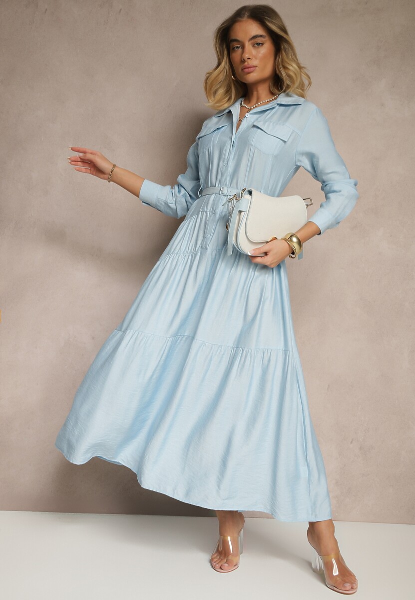 Rochie Ronesa Albastră 2