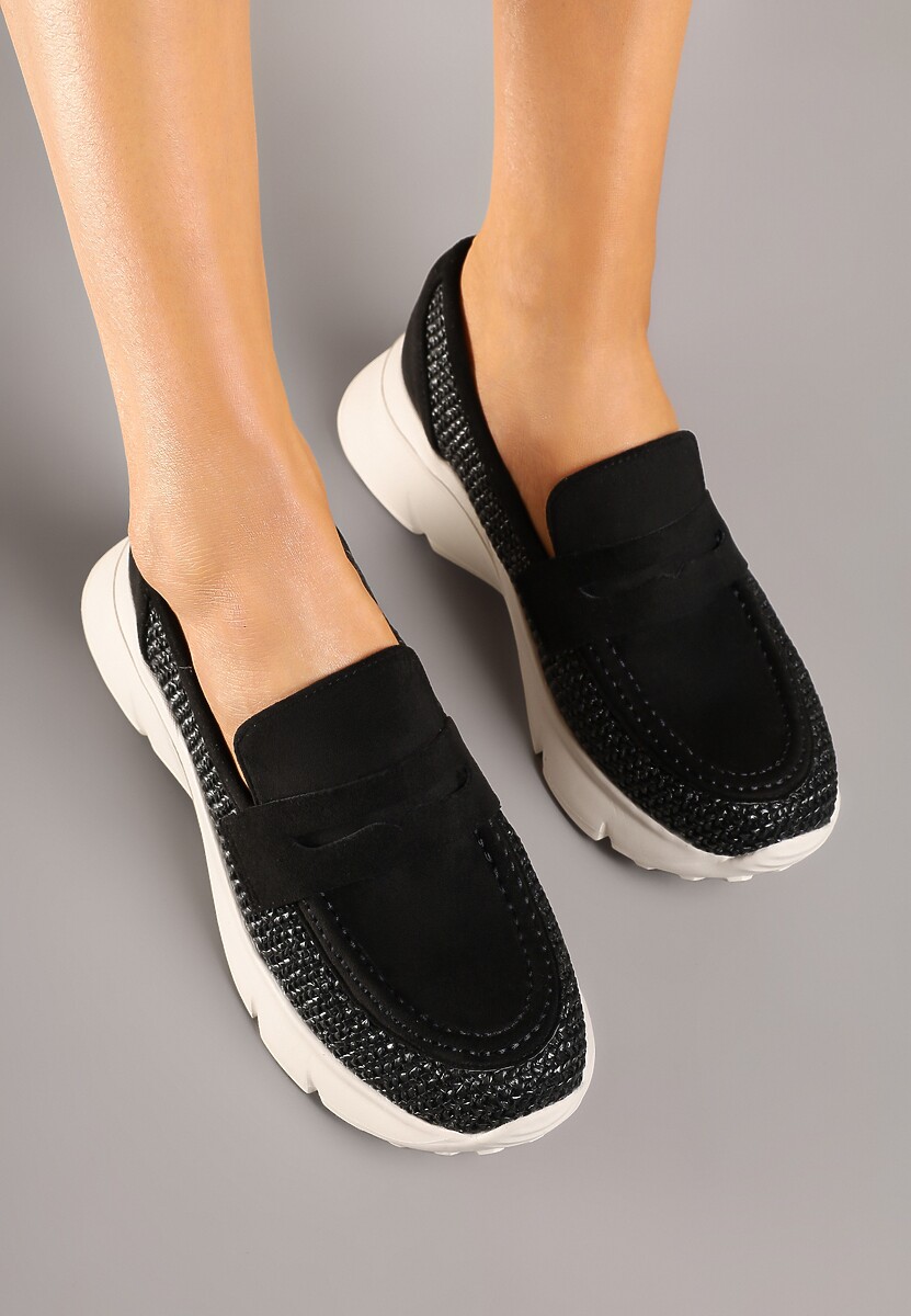 Pantofi casual Eraviella Negri 3