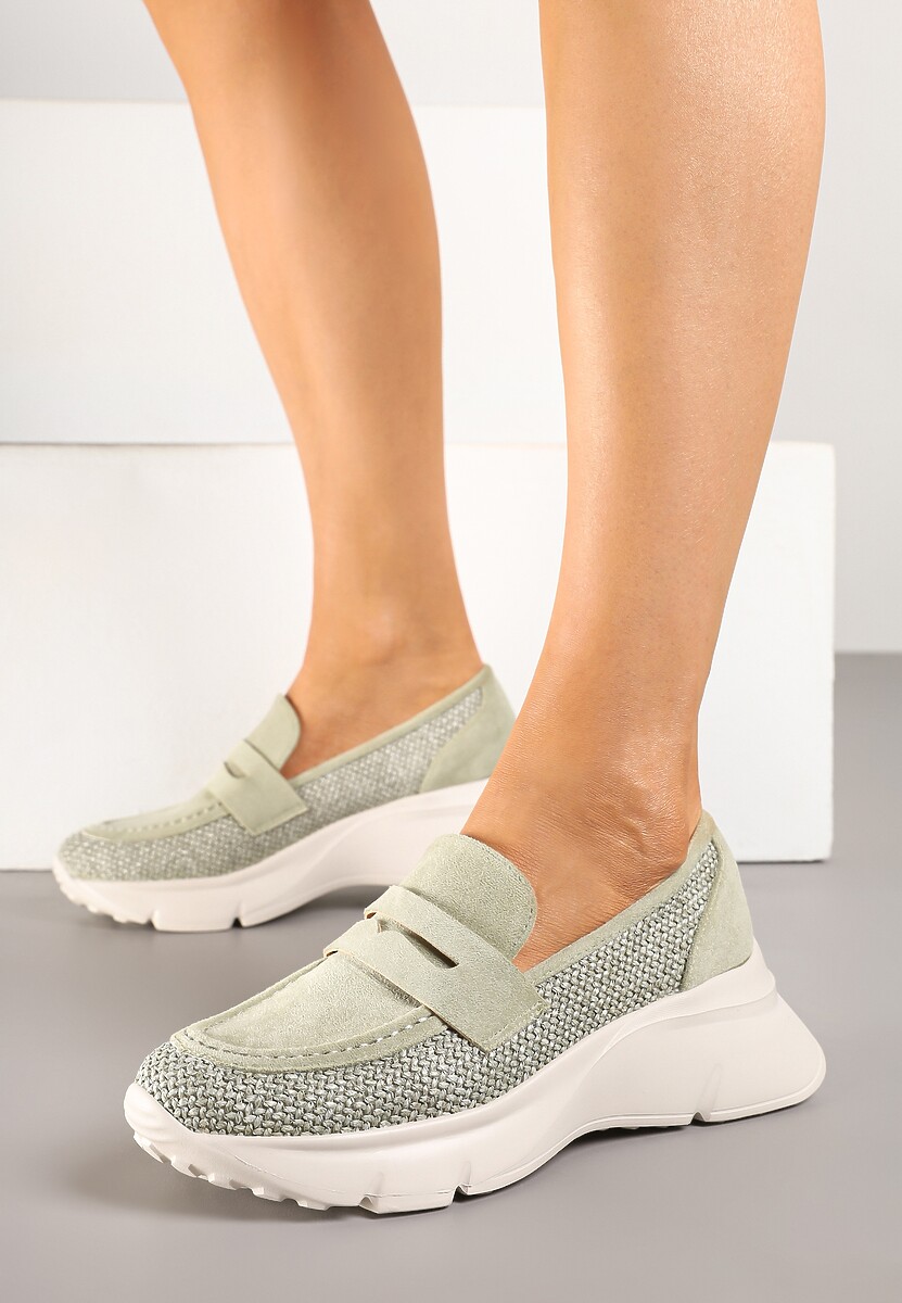 Pantofi casual Eraviella Verzi 2