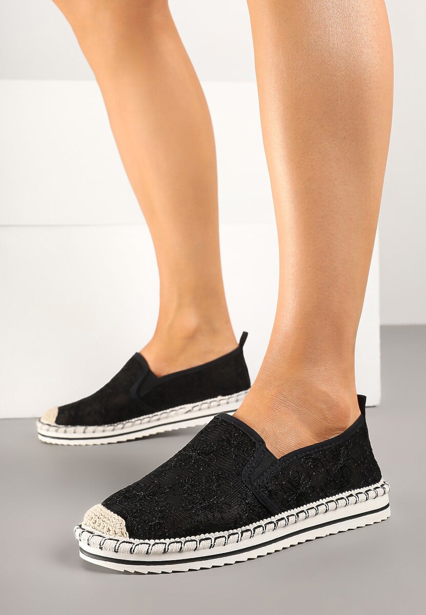 Espadrile Eranoria Negre 1