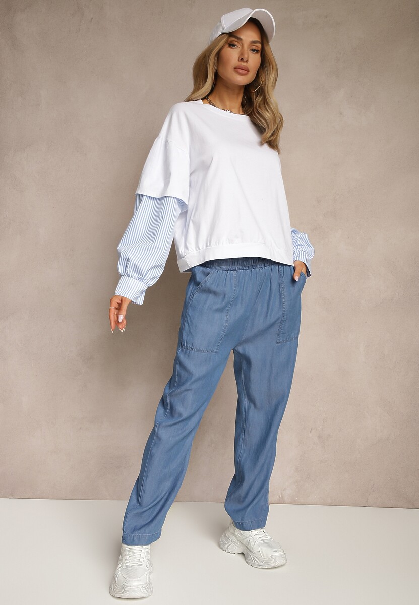 Pantaloni Bleumarin 2