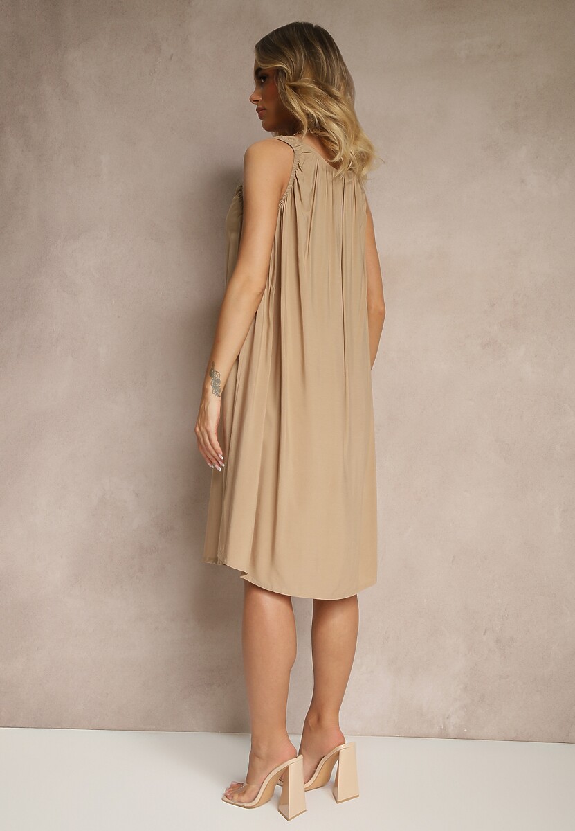 Rochie Anniloria Bej 3