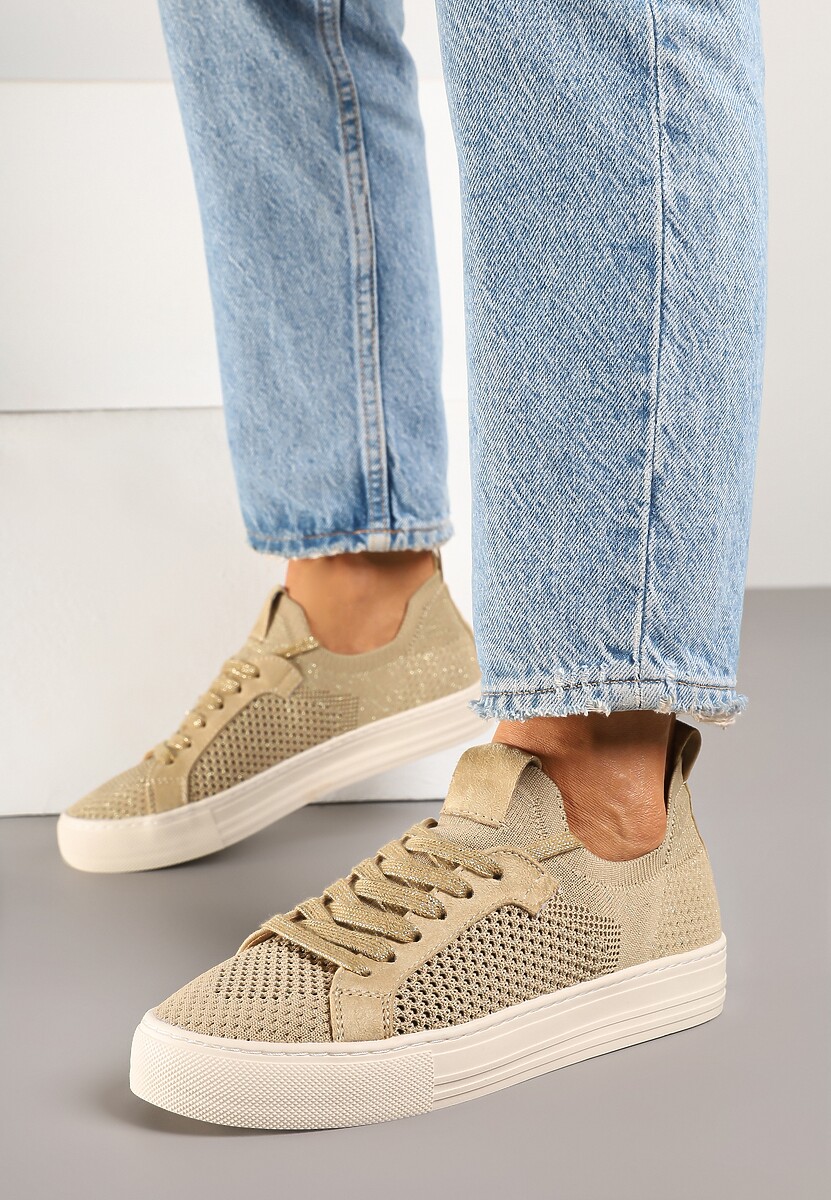Sneakers Varlio Bej închis 2