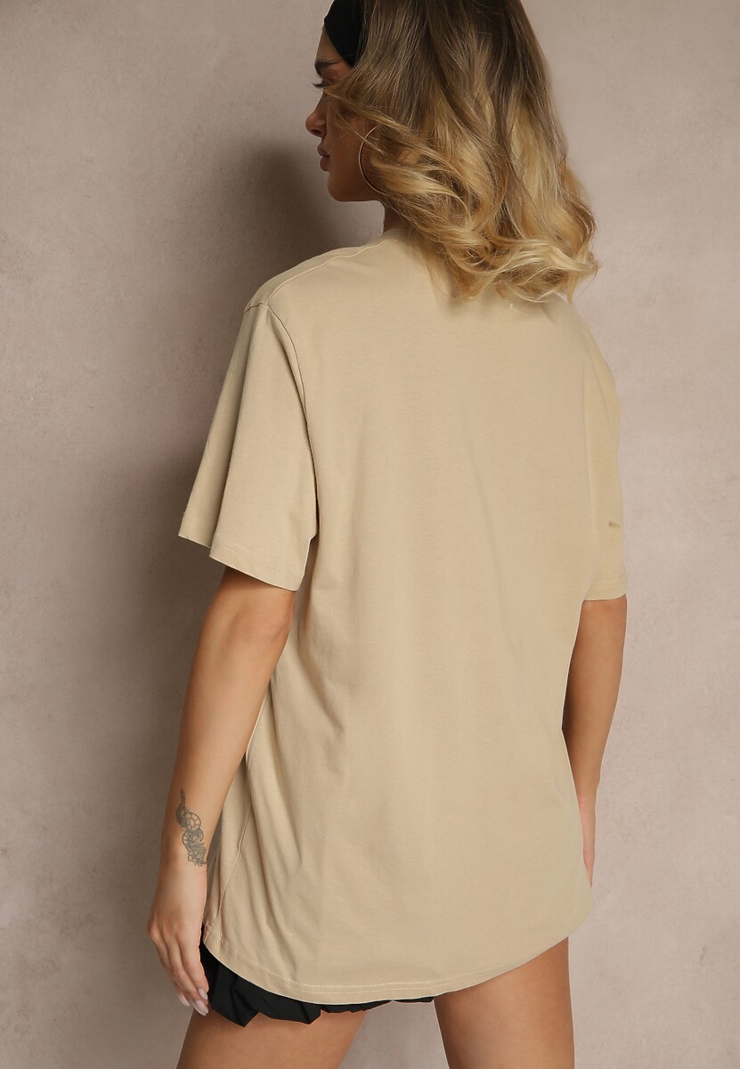 Tricou Laniriel Bej închis 3