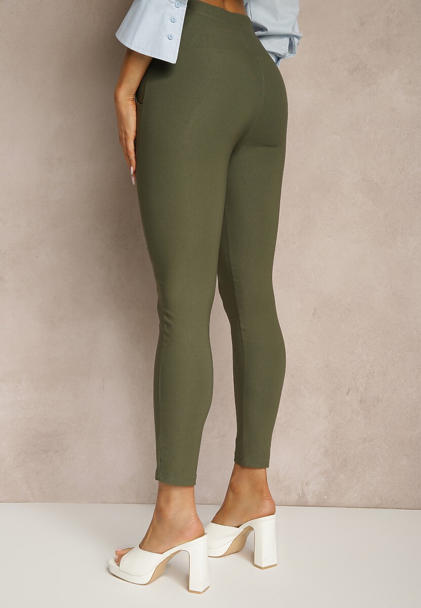 Pantaloni Kolanira Verde închis 3