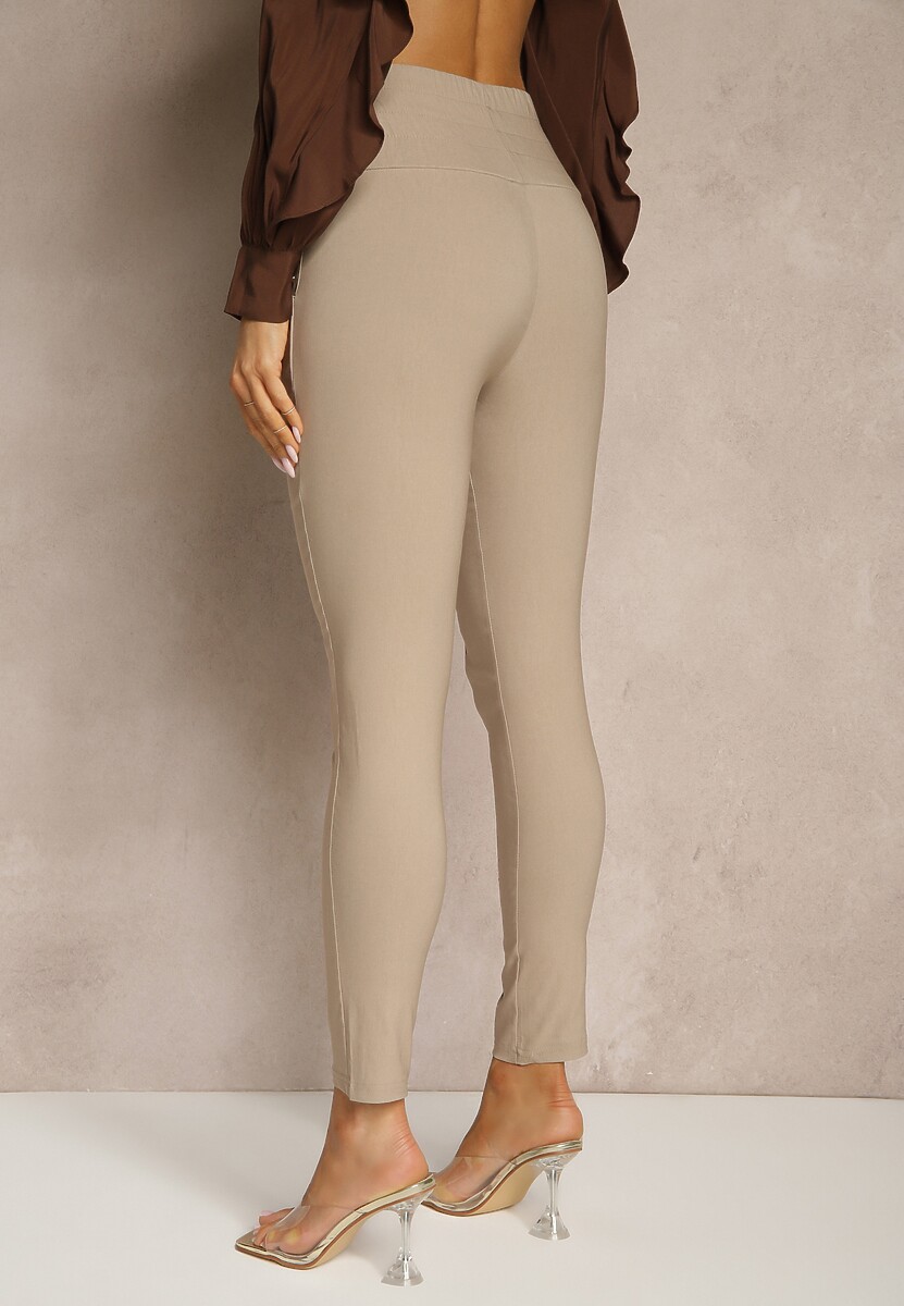 Pantaloni Kolanira Bej deschis 3