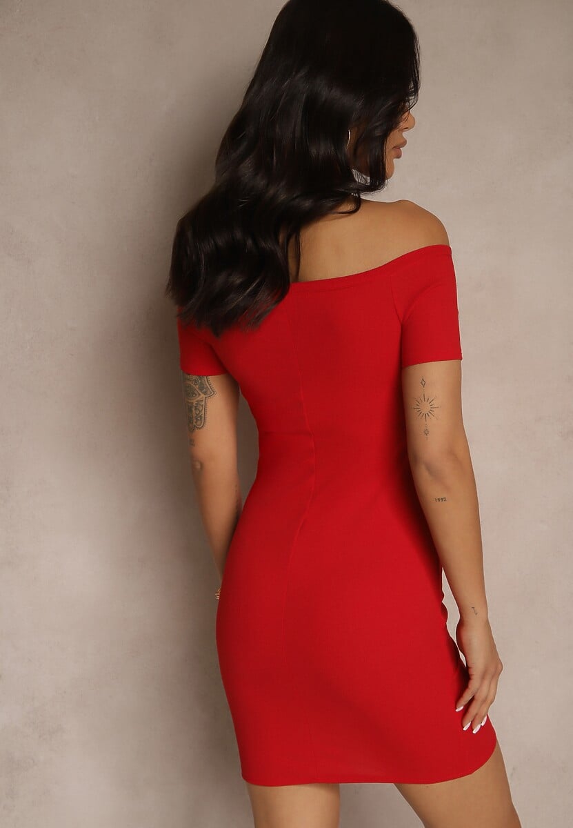 Rochie Sopaffe Roșie 3