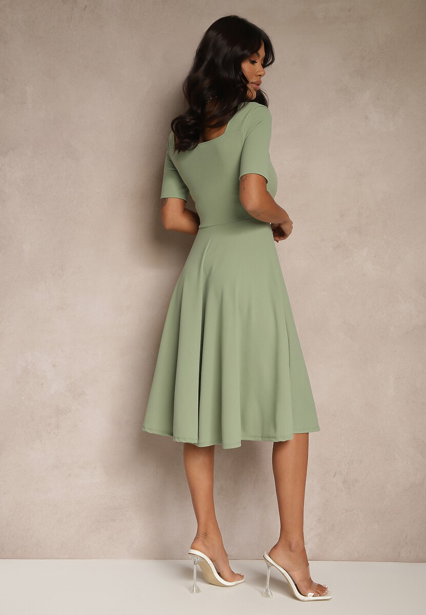 Rochie Neriliane Verde deschis 3