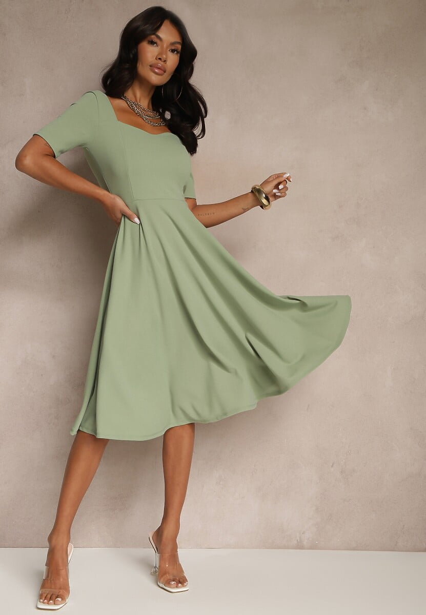 Rochie Neriliane Verde deschis 1