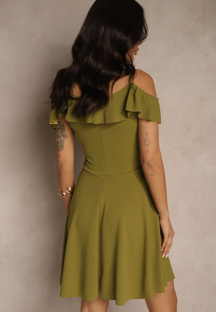 Rochie Milauri Verde deschis 3