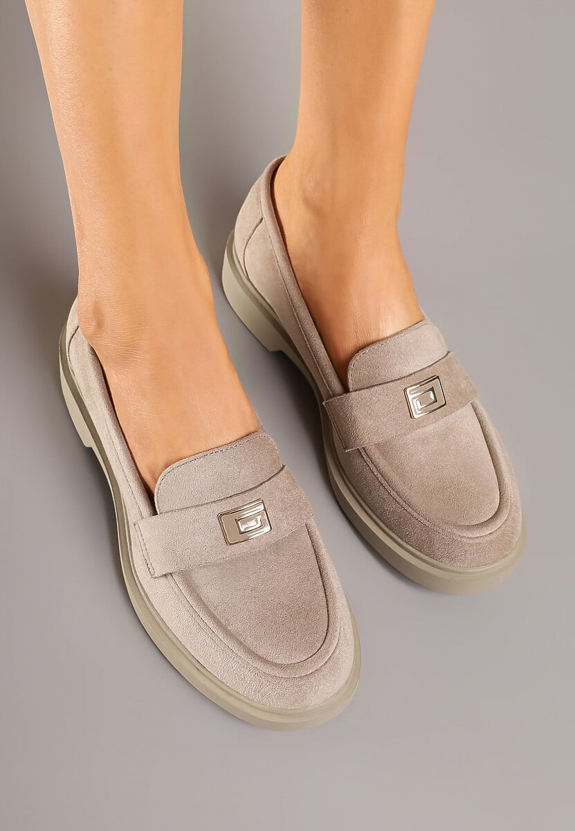 Pantofi casual Revaria Bej 3