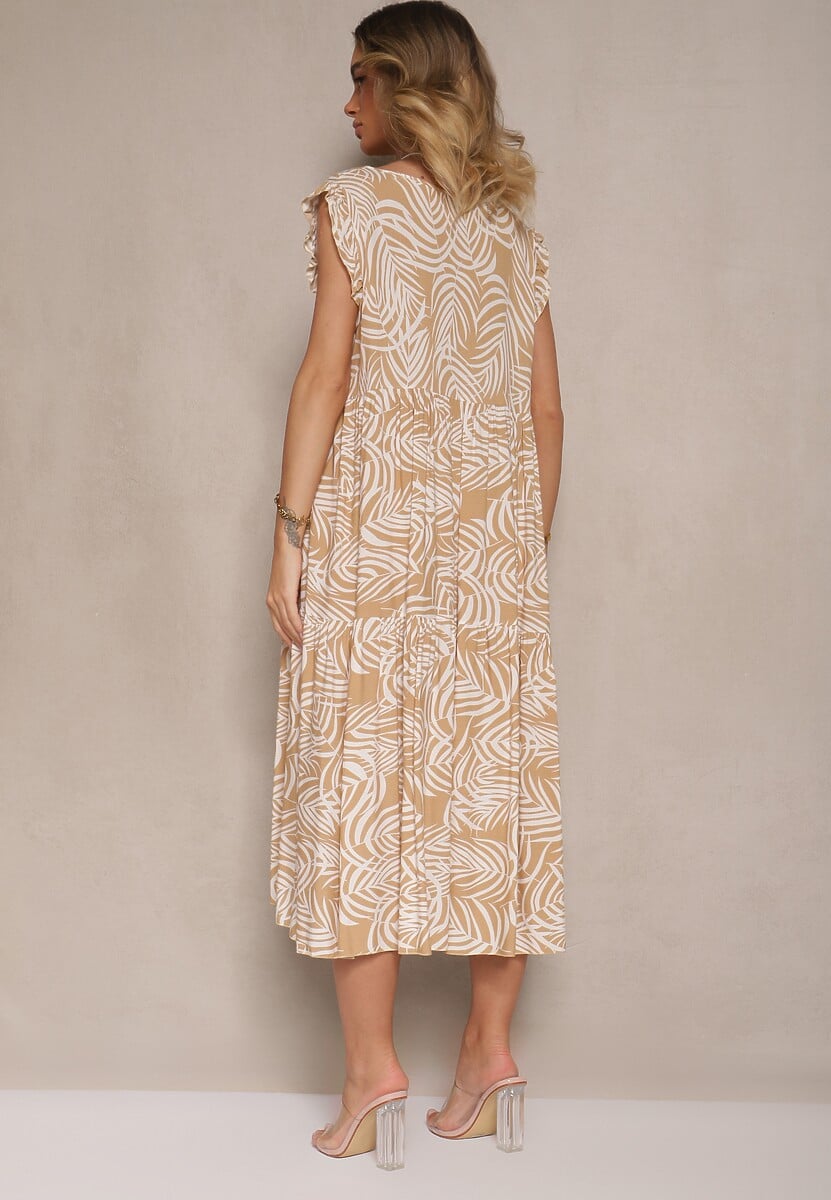 Rochie Diviora Bej 3