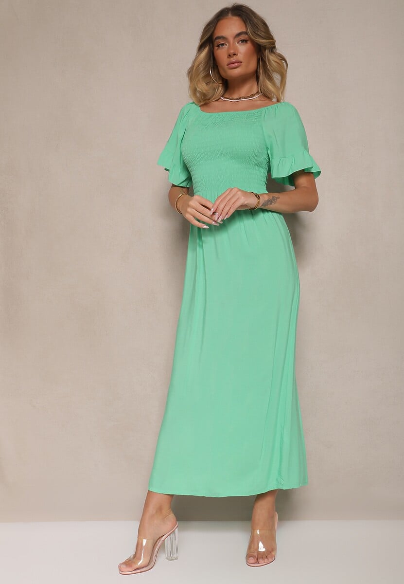 Rochie Maissa Verde deschis 1