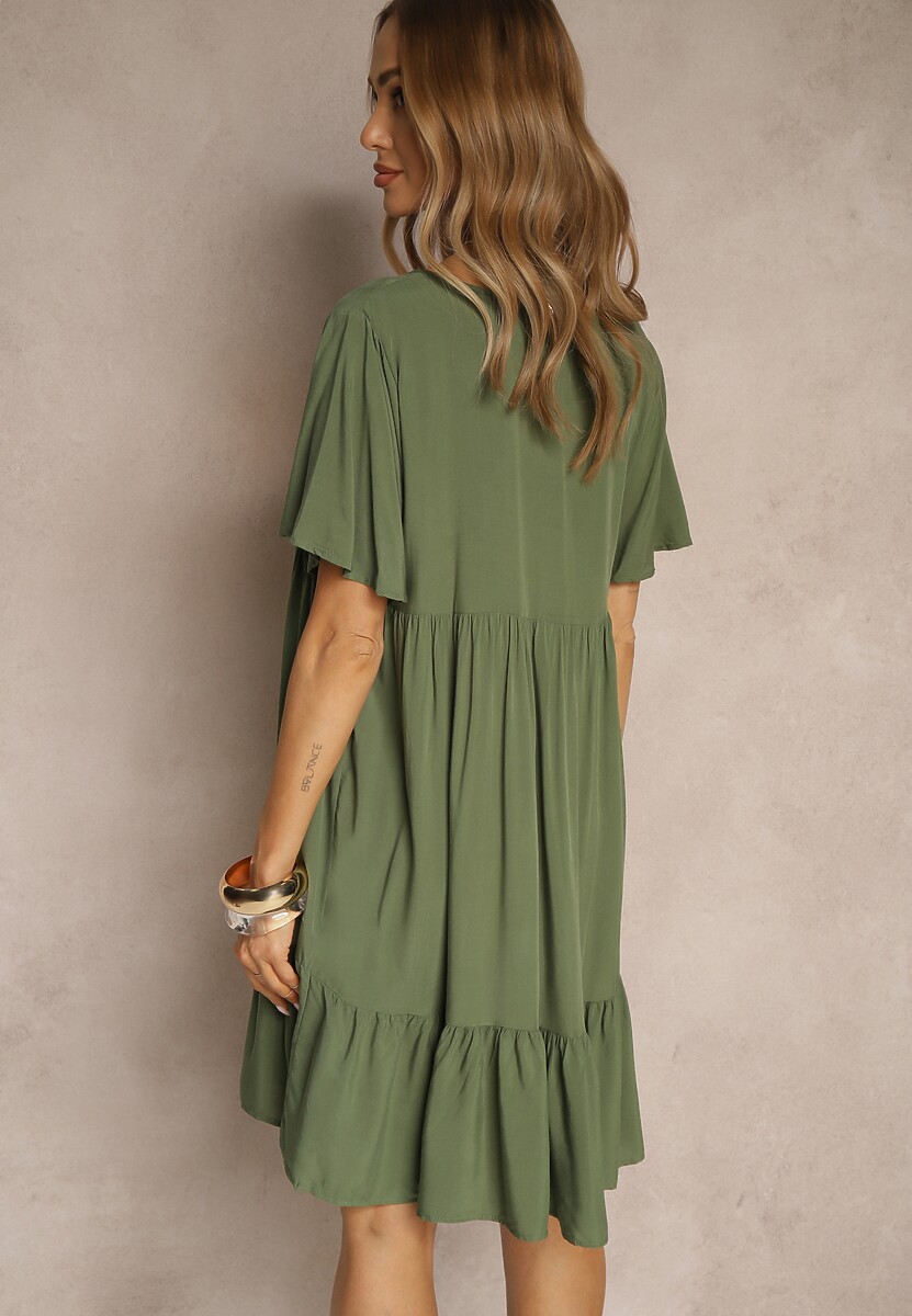 Rochie Mepova Verde închis 3