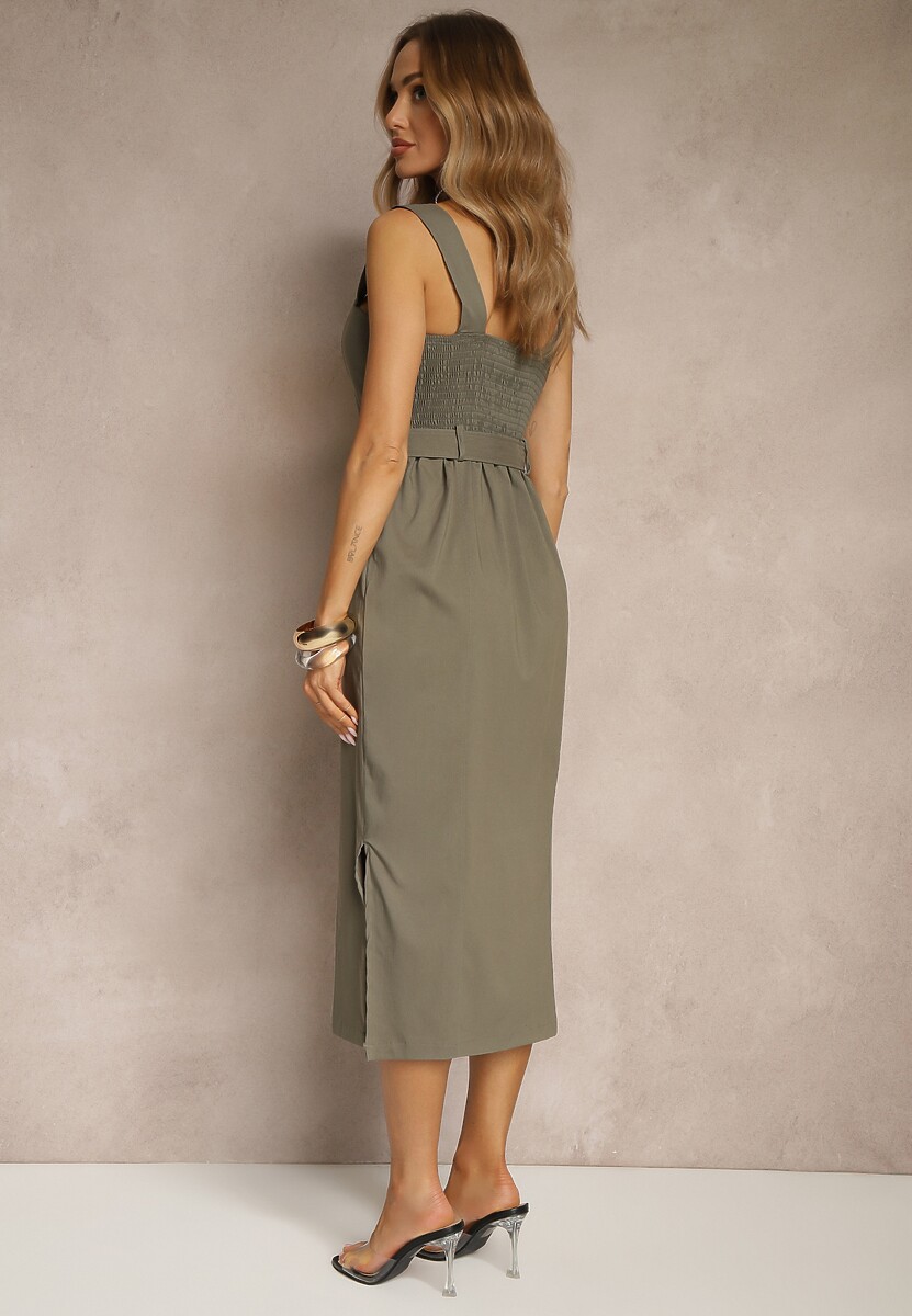 Rochie Mepona Verde închis 3
