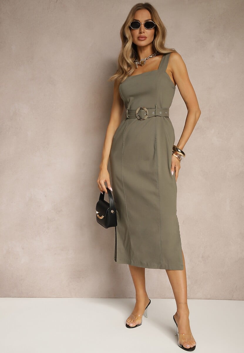 Rochie Mepona Verde închis 1
